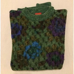 Rare Kenzo Paris Vintage long sleeve colorful Sweater. Great for Skiing